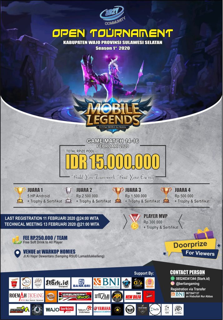 Contoh Brosur Turnamen Ml Terbaru Contoh Brosur Turnamen Ml Terbaru