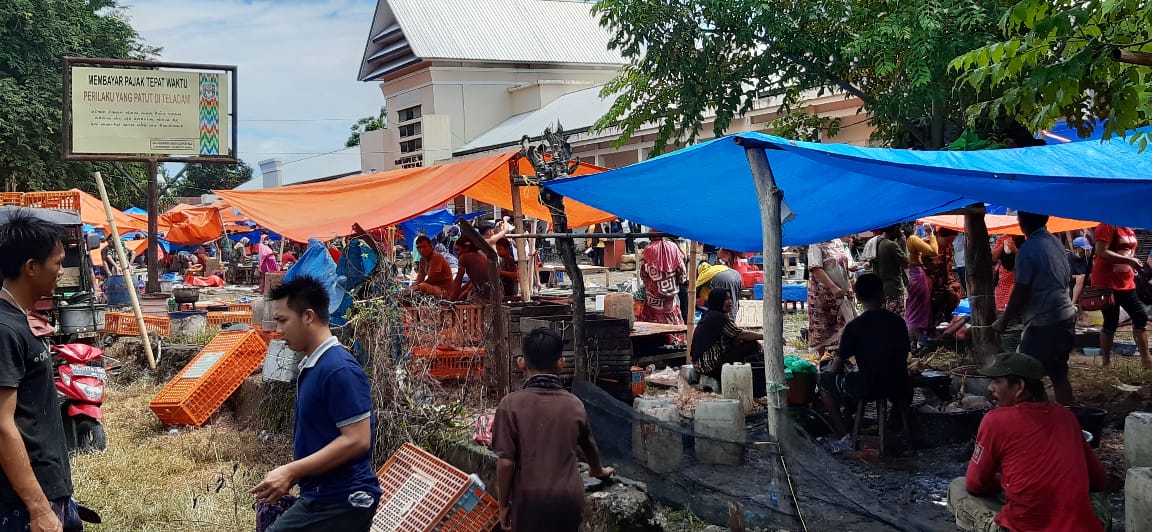  Suasana Pasar  Kampiri Jelang Bulan Suci Ramadan Wajo Terkini